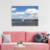 Esopus Lighthouse Canvas Afdruk (Insitu (Woonkamer))