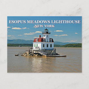 Esopus Meadows Lighthouse, Briefkaart van New York