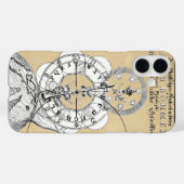 Esoteric Alphabet of Jacob Boehme Case-Mate iPhone Case (Achterkant (horizontaal))