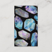 Esoteric Crystal Black Paars en Gold Visitekaartje (Achterkant)