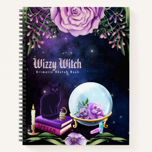 Esoteric Crystal Witchcraft Boek Gothic Grimoire (Voorkant)