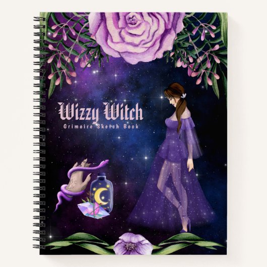 Esoteric Crystal Witchcraft Boek Gothic Grimoire (Voorkant)