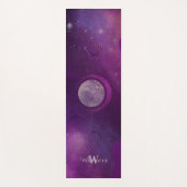 Esoteric Moon And Stars Personalized Yogamat (Voorkant)