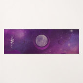 Esoteric Moon And Stars Personalized Yogamat (Voorkant (horizontaal))