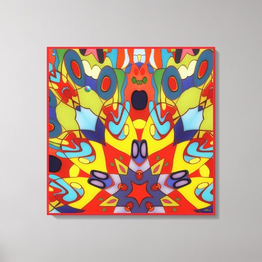 Esoteric Scream Canvas Afdruk (Voorkant)