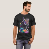 Esoteric Tiger Crystals Cute Illustration  1 T-shirt (Voorkant volledig)