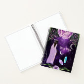 Esotérique Cahier de bord Grimoire violet (Intérieur)
