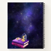 Esotérique Cahier de bord Grimoire violet (Dos)
