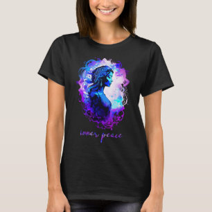 Esoterische meditatie waterverf innerlijke vrede y t-shirt