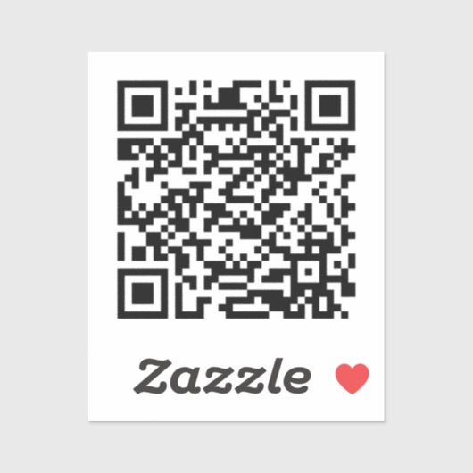 eSoup QR code sticker - maak je eigen. (Vel)