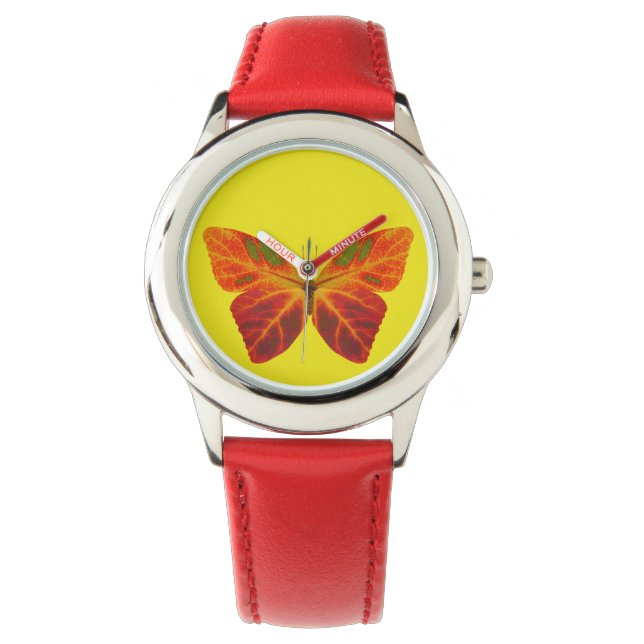 esp-lefbutterfly 2 horloge (Voorkant)