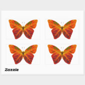 esp-lefbutterfly 2 rechthoekige sticker (Vel)