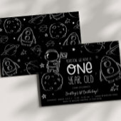 Espace 1er anniversaire - Invitation de Houston