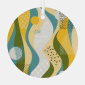 Espace Abstrait : Ornements en ligne lisse. (Verso)