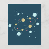 Espace d'aquarelle budgétaire | Flyer Baby shower  (Dos)