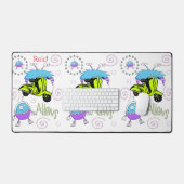 Espace des Aliens de Mat de bureau (Clavier et souris)