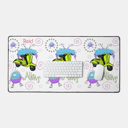 Espace des Aliens de Mat de bureau (Clavier et souris)