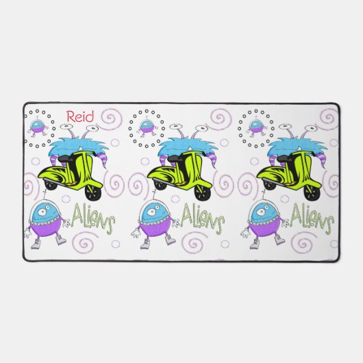 Espace des Aliens de Mat de bureau (Recto)