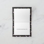 Espace Dinosaure Galaxie Carte de remerciements (Intérieur)