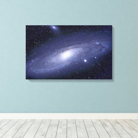 Espace Extérieur 2 Toile étirée Impression (Insitu (Plancher de Bois))