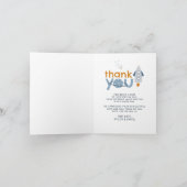 Espace extra-atmosphérique Carte de remerciements (Intérieur)