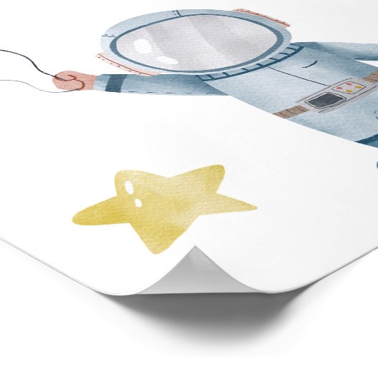 Espace extra-atmosphérique Deux la Lune 2e Affiche (Coin)