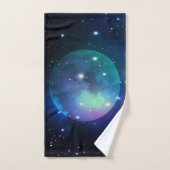 Espace extra-atmosphérique et étoiles (Serviette à main)