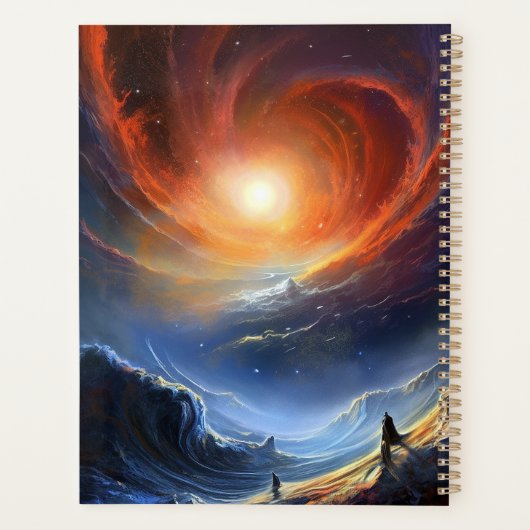 Espace extra-atmosphérique Sci Wi Art paysage (Dos)