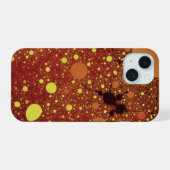 Espace fractal - Cool Orange Abstrait (Verso Horizontal)