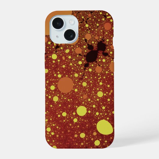 Espace fractal - Cool Orange Abstrait (Verso)