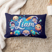 Espace Galaxy Liam oreiller à lancer personnalisé (Couverture)