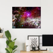Espace - Poster Pacman Nebula (Bureau à domicile)