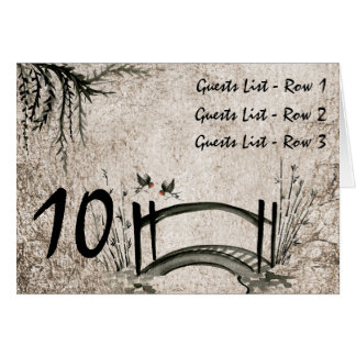 Espace réservé du Mariage de la table du pont orie