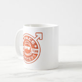 Espacez l'ÉQUIPE de Hipsters® MARS tasse de café (Devant gauche)