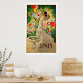 Espagne - Affiches Vintage voyage (Cuisine)