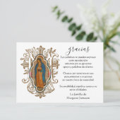 Espagne Mary Guadalupe Merci Condolence (Debout devant)