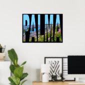 espagne palma de majorque affiche (Bureau à domicile)