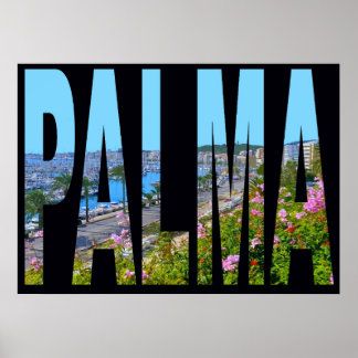 espagne palma de majorque affiche