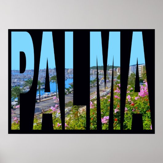 espagne palma de majorque affiche (Devant)