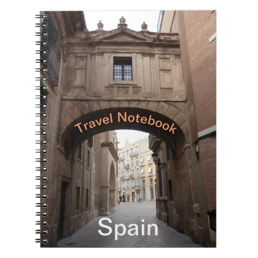 Espagne Voyage Destination Carnet (Devant)