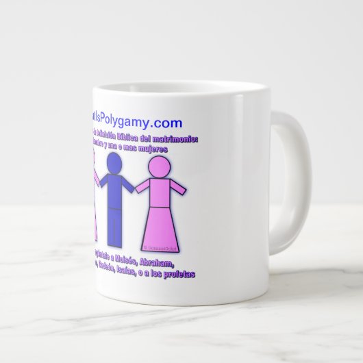 Espagnol de tasse de polygamie de prophètes (Devant droit)