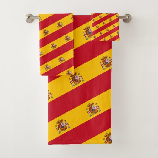 Espagnol Drapeau et Espagne Voyage, vacances/fans  (En situation)
