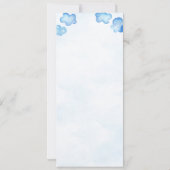 Espagnol garçon Bautizo Invitations de baptême ave (Dos)