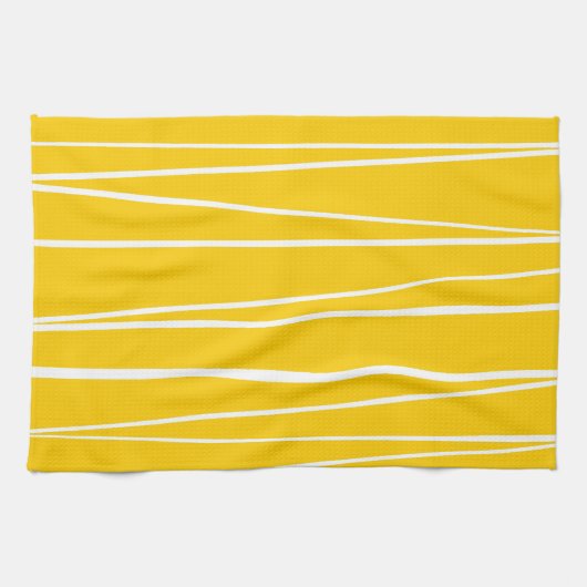 Espagnol Grille Serviette de cuisine jaune (Horizontal)