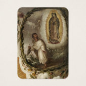 Espagnol Guadalupe Marie Prière funéraire Carte Sa (Devant)