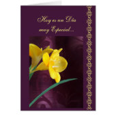 Espagnol : Jour spécial (Devant)