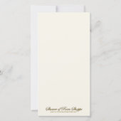 ESPAGNOL Notre-Dame de Guadalupe Merci funéraire (Dos)