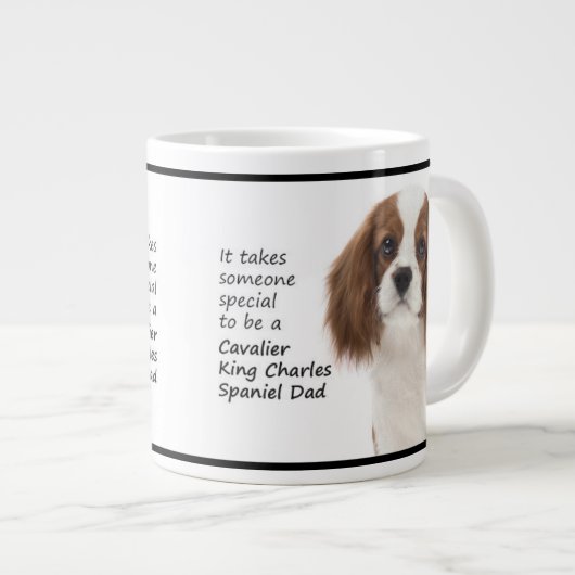 Espagnol Papa Jumbo Mug (Devant droit)