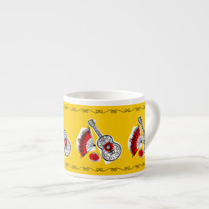 Espagnol Souvenirs Border Trio mug espresso