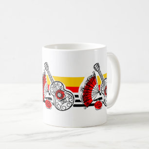 Espagnol Souvenirs Classic Stripe Trio mug